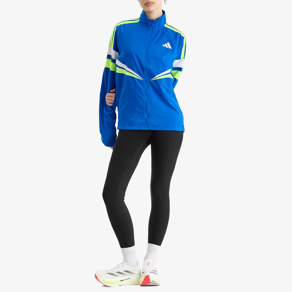 Adidas Originals Adizero Run Jacket Blue